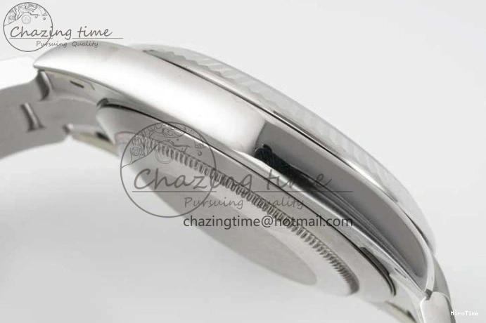 MiroTime 0302 DateJust 41 126334 Clean 1:1 Best Edition 904L Steel Gray Roman Dial on Oyster Bracelet VR Thermal 2430